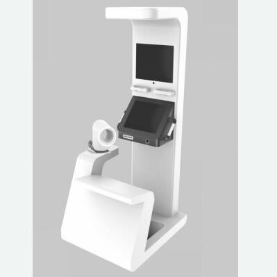 China Dual-screen Touch Screen Health Care With Blood Pressure And BMI Check Kiosk KMY8202F for sale