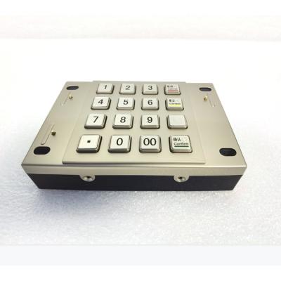 China Computer Keyboard E-payment Kiosk Keypad Encrypted Pin Pad PCI 2.0 Compliance Keypad for sale