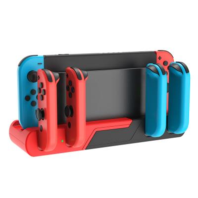 China ABS Honcam Switch Charger Dock Holder Game Accessories Charging Station For Nintendo Switch Joycon for sale