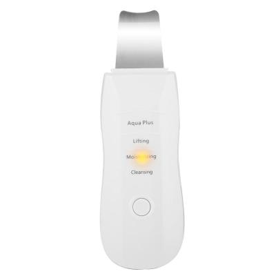 China Promotional Custom Skin Rejuvenation Beauty Care Radio Charging Ultrasonic Facial Skin Scrubber for sale