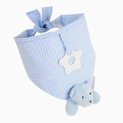 China Plush Ready to Ship DouDou Bear Comforter Plush Baby Security Blanket with Bib Teether dou dou Plush Lamb Baby Main Towel for sale