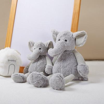 China Cute New Design Plush Baby Toy Elephant Stuffed Soft Toy Elephant For Girl Boy Newborn Gift for sale