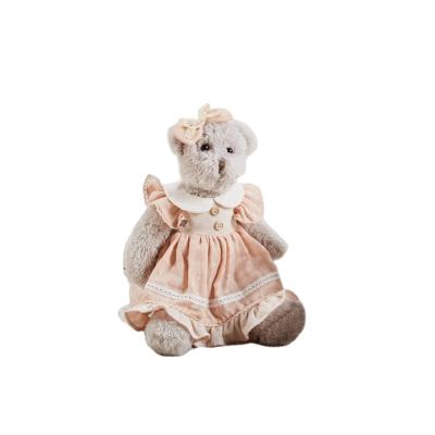 China Wholesale Customized High Quality Plush Pink 35cm ODM New Pink 35cm Teddy Bear Cute Kids Gift Toys Stuffed Soft Toys for sale