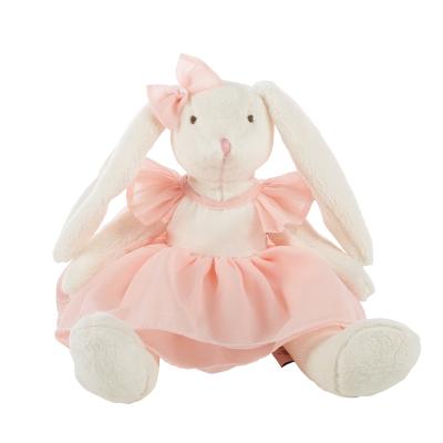 China Plush Toy OEM ODM Customized Stuffed Toy Bunny Teddy Bear Soft Toy With Branded T-shirt Classic Rabbit Teddy Bear Plush Toy for sale