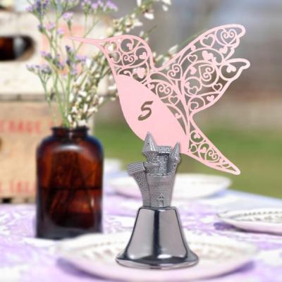 China Chic Europe New Arrival Design Hummingbird Table Number Card for sale