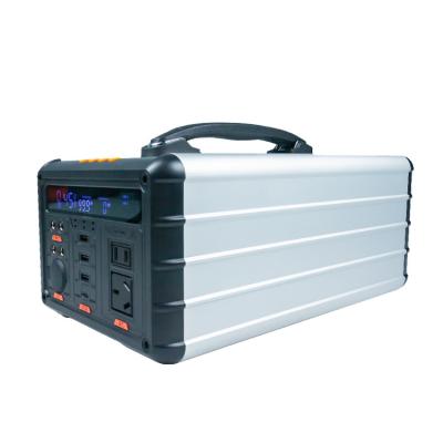 China Waterproof Portable AC Solar Generator Outdoor DC Lithium Battery Aluminum Alloy Portable Backup Power Supply Generator for sale