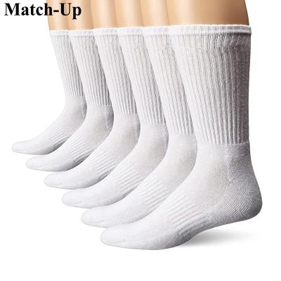 China Sporty men's; s Sport Crew Terry Knocks Sporty Socks (6 PAIRS) for sale