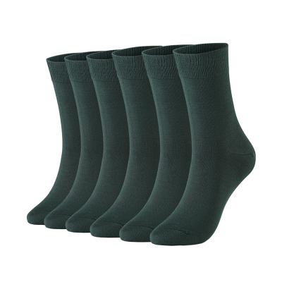 China Men Athletic Socks Bamboo Fiber Socks Spring Thin Summer Men Shiny Solid Color Sock 6pairs/lot UK CLASS 7-11 EUR SIZE 40-46 1009 VKMONY for sale