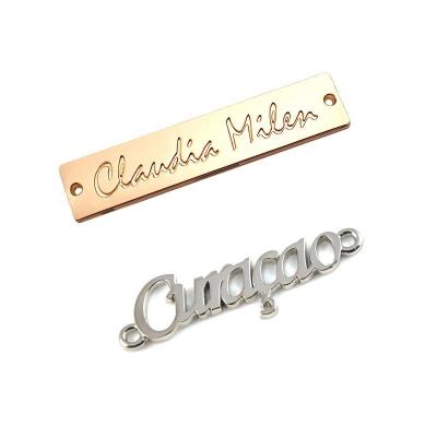 China Wholesale Custom Name Plate Brass Metal Europe Tag Blank Nameplate For Logo Engraving for sale