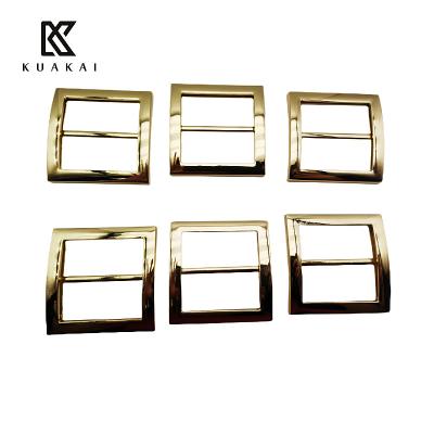 China Custom Metal Factory Bag Accessories Combine Rectangular Bag Buckle Bag Metal Buckle Belt B3008 for sale