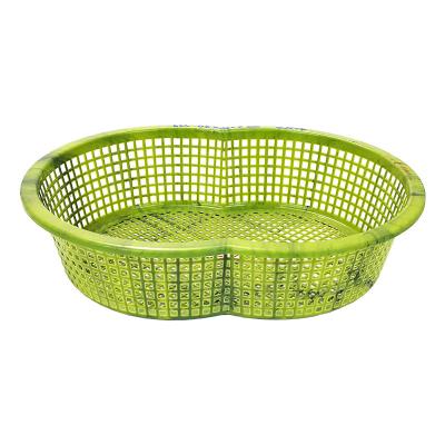 China Household Items Mold Kitchen Drain Basket Washing Basket Fruit Sieve Storage Plastic Ready Used Plastic Drain Basket for sale