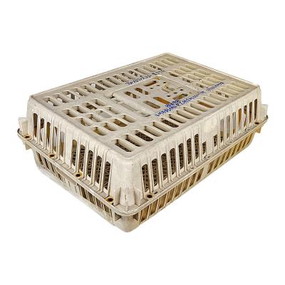 China Farm Use Second Hand Ready Mold Farm Use Equipment Chicken Transport Cage Poultry Chick Box for sale