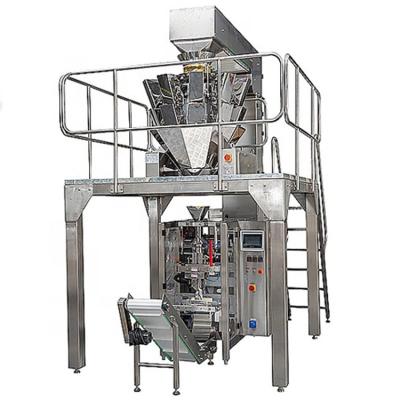 China 10 Head Weigher 420mm Automatic Food Packing Machine for sale