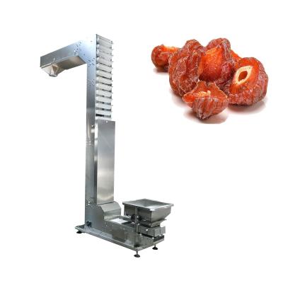 China Food Grade 304SS Z Type Bucket Conveyor Plum Nuts Transport for sale