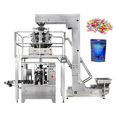 China Automatic 50bags/Min 10 Heads Premade Bag Packing Machine 304SS Frame for sale