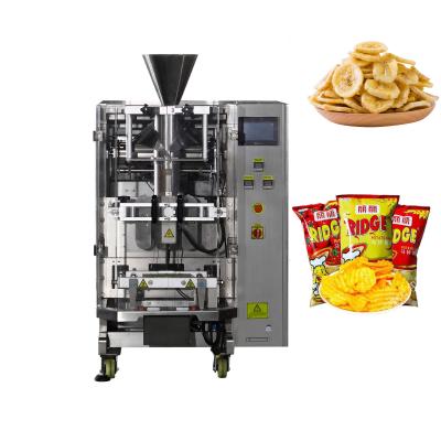 China Pillow Vertical Bag Packing Machine 55bags/Min For Chips Popcorn for sale