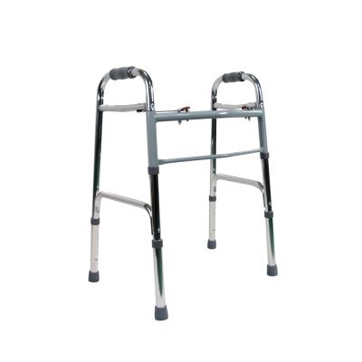 China Aluminum High Quality Light Weight Folding Rollator Walker Walker For The Elderly for sale