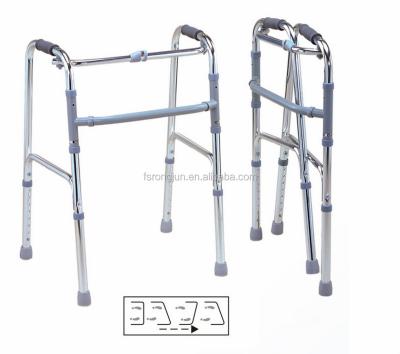 China Hot sale high quality aluminum fordable walker RJ family for disability for sale