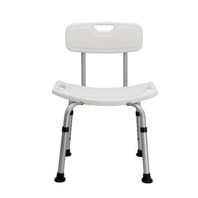 China Convenient/comfortable/durable older back aluminum bath chair, shower chair for the disabled, lightweight bath chair for sale