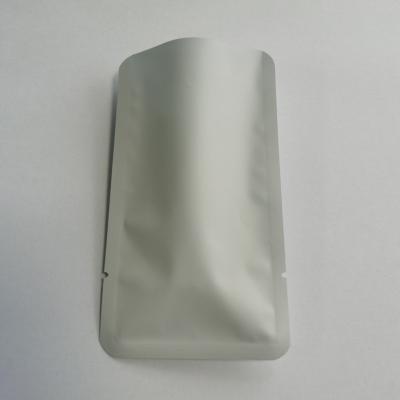 China Moisture Proof In Open Matte Smell Proof Hot Top 3 Side Seal Mylar Test Card Aluminum Foil Packaging Bag for sale