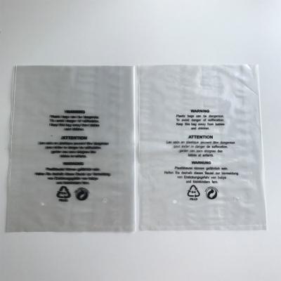 China Recyclable opp cpp bopp hdpd LDPE clear flat plastic bags for sale