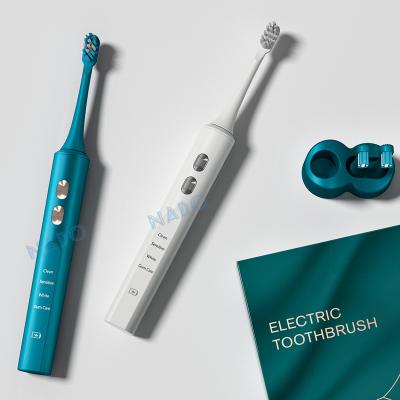 China Customized Battery Operated Electric Toothbrush For Hotel And Home Logo Handle Adults And Child Soft Set for sale