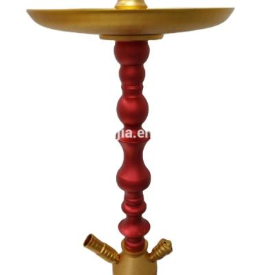 China Unique High Quality Click Glass Bottle Hookah Zinc Alloy Brass Shisha for sale