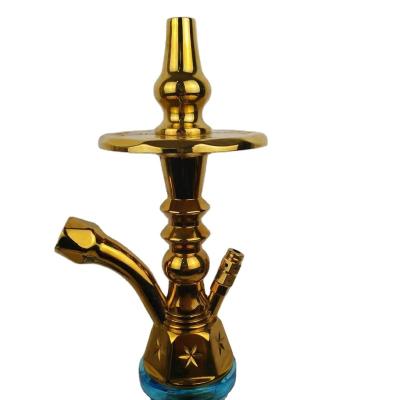 China High quality aluminum alloy zinc alloy aluminum and 2019 new design zinc brass and egyptian hookah brass shisha hookah for sale