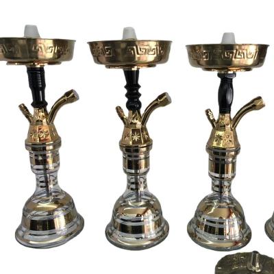 China 2019 New Design Wholesale Copper Hookah Unique Portable Zinc High Quality Brass Hookah for sale