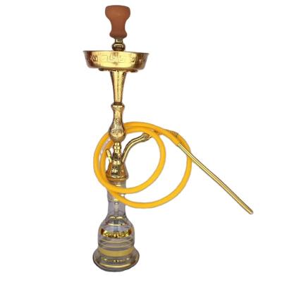 China 2018 unique new design high quality zinc hookah and hookah brass shisha wholesale copper hookah for sale