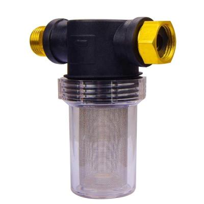 China Essential for households in remote areas or who have well water 3/4 inch inlet filter for pressure seals with 40 Mesh Stainless Steel Screen for sale