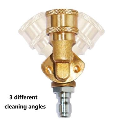 China New Arrival Adjustable Professional 3 Different Cleaning Angles Quick Connect Swivel Coupler for sale