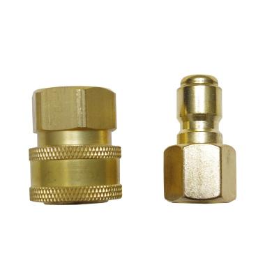 China Factory Use Direct Home Supply 3/8 Quick Set Brass Adapter for sale