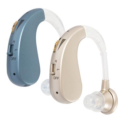 China New Product Plastic Batteries Behind The Ear Mini Rechargeable Hearing Aids for sale