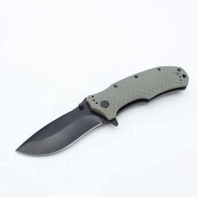 China New Heavy Non-variable ABS Handle Folding Pocket Survival Tactical Camping Knife For Combat Raising Hunting for sale