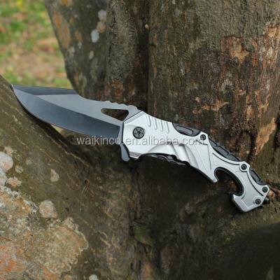 China Screw Release Stainless Steel Outdoor Activity Survival Folding Knife for sale