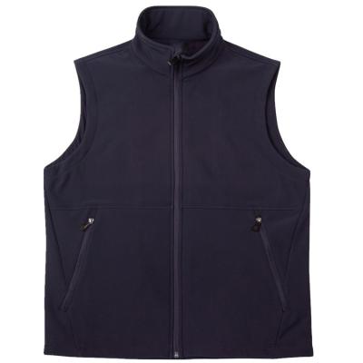 China Breathable Sleeveless Classic Anti-Shrink Waterproof Mens Shell Vest Soft Vest for sale