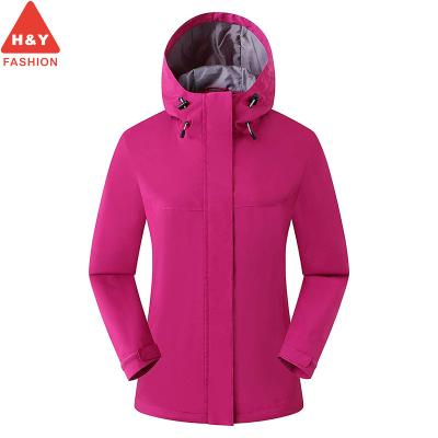 China 2020 China Fashion Breathable Sleeve Winter Custom Windbreaker Hooded Jacket Plus Size for sale