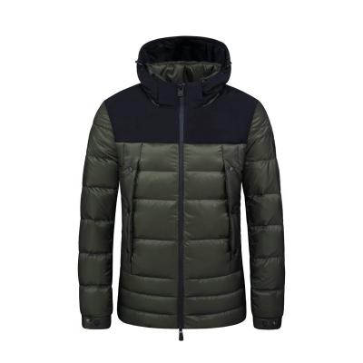 China Outdoor Mens Cotton Padded Breathable Winter Jacket High Quality Down Stripper Jacket Cheap Filling Coat for sale