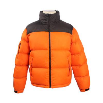 China Breathable Mens Custom Stripper Padded Jacket Stand Collar Outdoor Winter Padding Quilted Jackets for sale