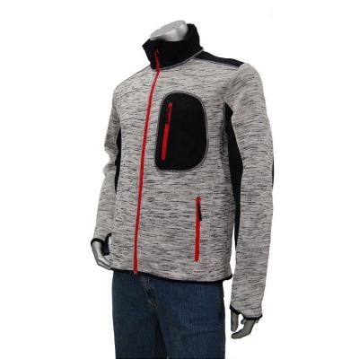 China Custom Fleece QUICK DRY Polyester Knitted Mens Shell Jacket For Winter Outdoor Warm Cheap Softshell Jackets for sale