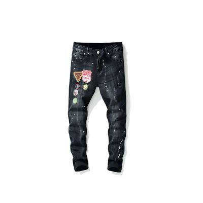 China China Manufacturer Supply Custom QUICK DRY Waterproof Men's Jeans Pants Crush Jeans for sale