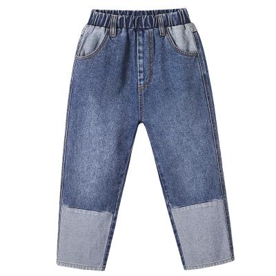 China China Factory Supply Breathable Customized Kids Boy Jeans Waterproof Ankle-Length Pants for sale