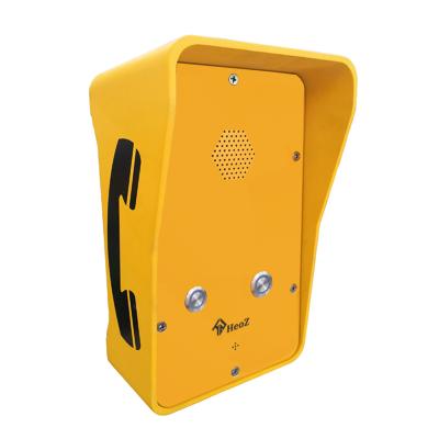 China PSTN Tunnel Emergency Call Station Alarm Security System Solar Power 2G 3G 4G GSM SOS Outdoor Telephone for sale