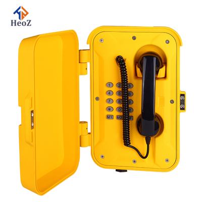 China Tunnel HeoZ Tunnel Telephone Booth CE Certificated Emergency Telephone Water Resistant Telephone Approved for sale