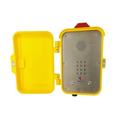 China HeoZ VoIP Phone Rugged Waterproof Industrial Phone Metros Handsfree Function HZ-WP1502002 for sale