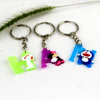 China Unicorn Plastic Creative Soft Plastic Flamingo Key Chain Cute Accessories Bag Pendant for sale