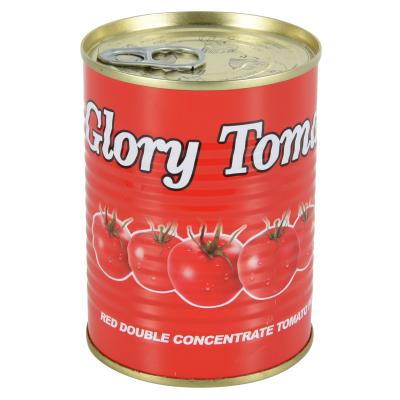 China Tin Brix 28%-30% Gino Tomato Sauce Factory Bulk Price Tomato Sauce For Nigeria 800g*12tins for sale