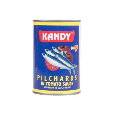 China 425gX24tins canned canned pilchard in tomato sauce for sale