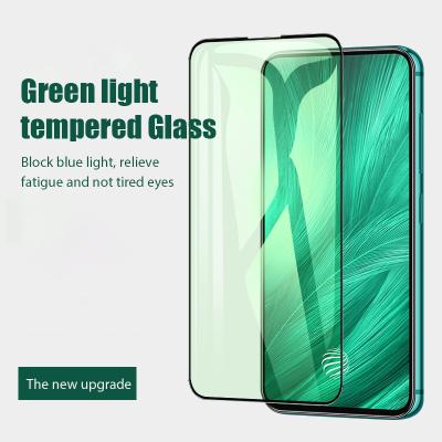 China Excellent Quality 9H Green Light Protector Information Good For Eyes Screen Protector Glass Film For iPhone 11 11 pro 12 12 max mini for sale